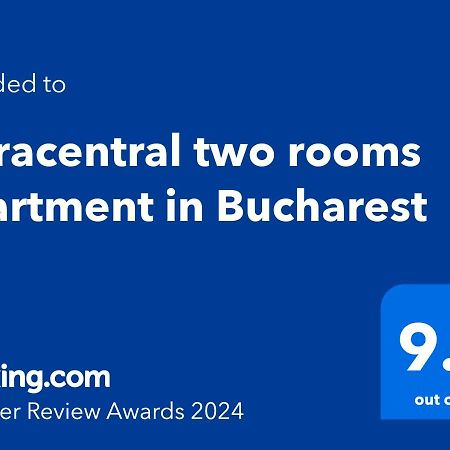 Ultracentral Two Rooms Apartment In Bukarest Exterior foto
